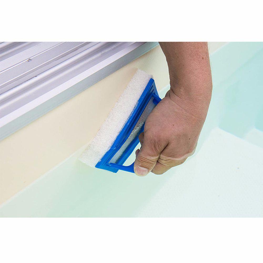 Bàn Chải Bọt Biển Làm Sạch Tường Nhỏ Gọn Màu Đen