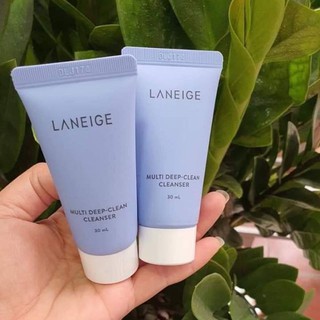 (Mini 30ml) Sữa Rữa Mặt Laneige Multi Deep Clean Cleanser