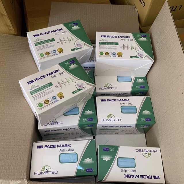 😷 1 Chiếc Khẩu trang kháng khuẩn 4 lớp Viva facemask, chống bụi , chống giọt bắn, | BigBuy360 - bigbuy360.vn