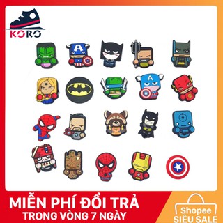 Sticker jibit gắn dép cross , dép khủng long , dép bít đầu cam kết không trùng mẫu