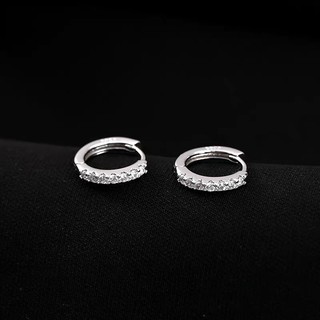 khuyên tai bạc cho bé gái bạc s925