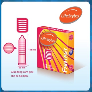 LifeStyle Fantasy có gân giúp tăng cảm giác cho cả 2 bên