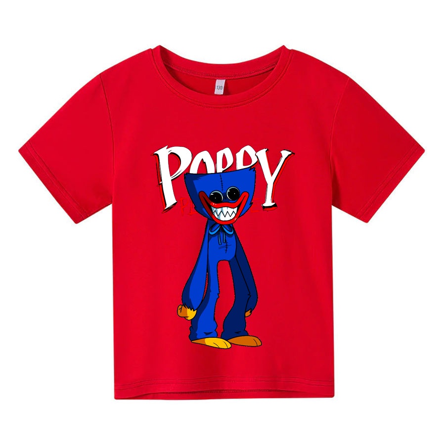 Áo thun cho bé huggy playtime 09, 4 màu, có size người lớn, Anam Store
