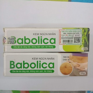 Babolica 25g kem dưỡng ngăn ngừa nhăn, sạm, nám da