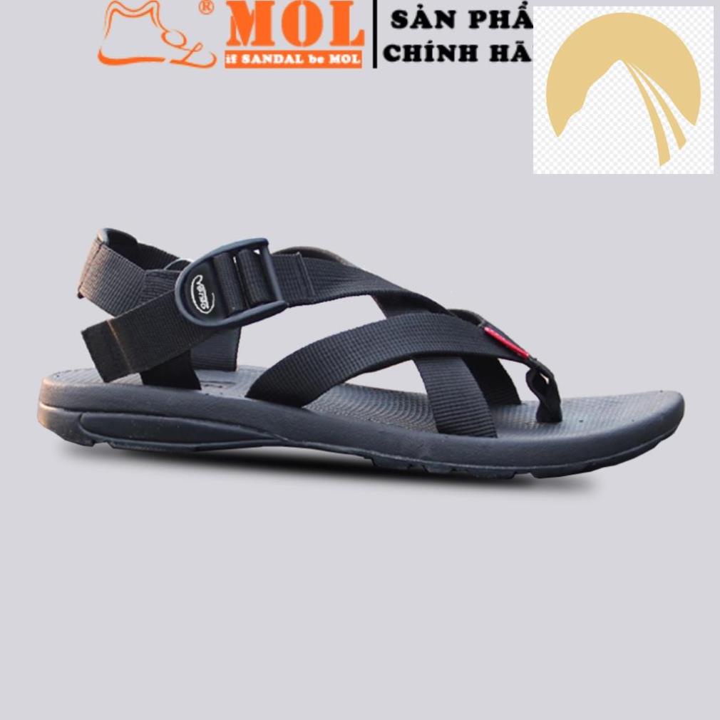 Giày sandal Vento nam xỏ ngón quai chéo vải dù có quai hậu cố định mang đi học đi biển du lịch NV7189G