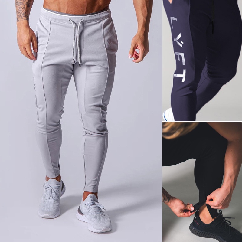 Quần Thể Thao Cotton Ôm Dáng Năng Động Hợp Thời Trang Cho Nam Size M-3XL