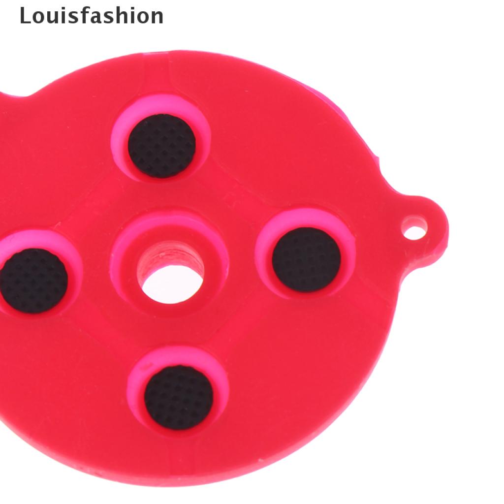 [Louisfashion] 3pcs/set New silicone conductive rubber button pad for gba New Stock
