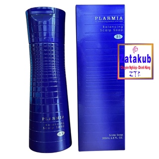 PLARMIA Dầu gội ngăn rụng và cân bằng da đầu Milbon Plarmia Balancing Scalp Soap 200ml