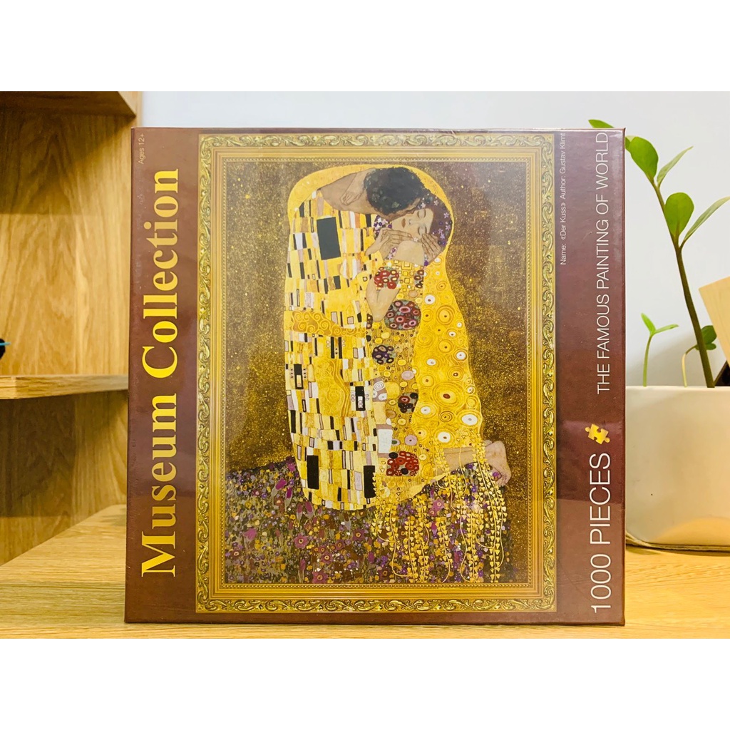 The Kiss - 1000 piece puzzle Museum collection - bộ ghép hình 1000 miếng - bộ ghép hình 1000 mảnh