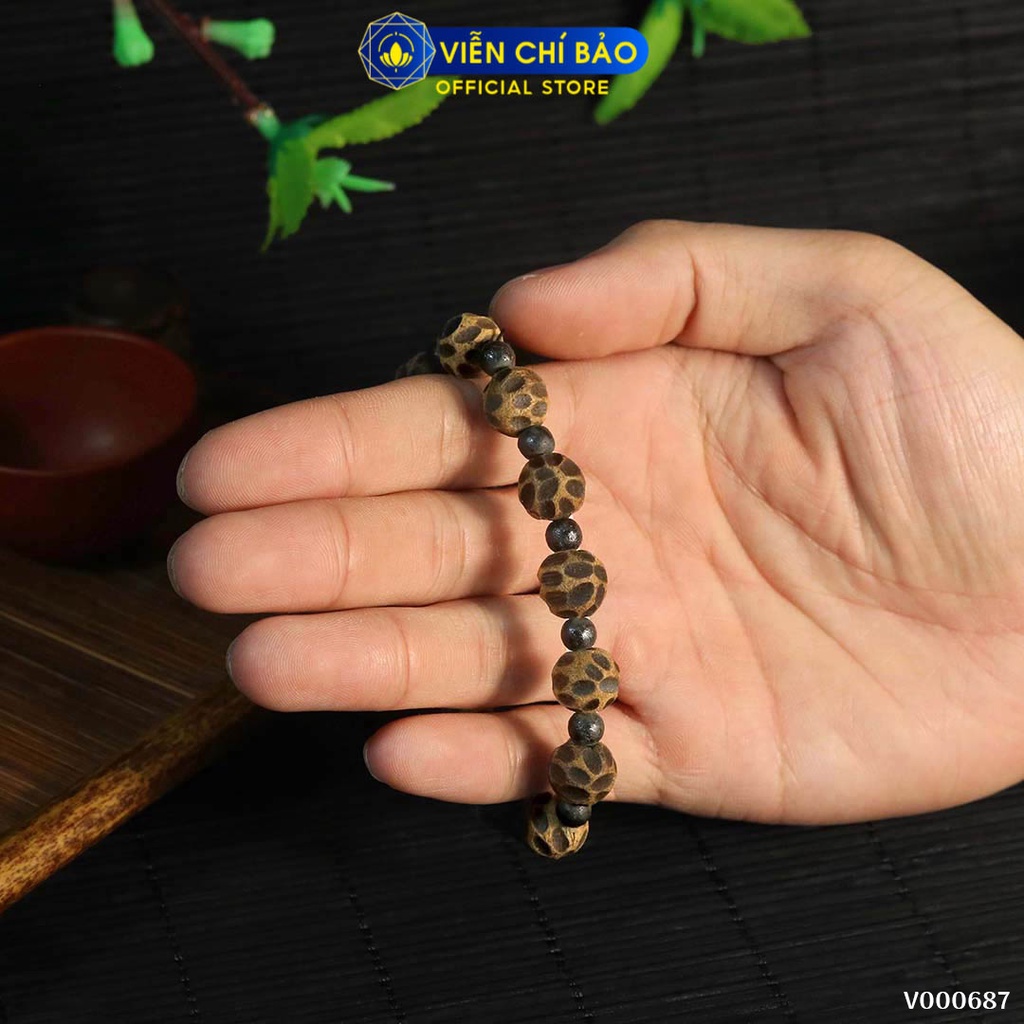 Vòng tay phong thủy mắt tử thời trang phụ kiện trang sức Viễn Chí Bảo V000687