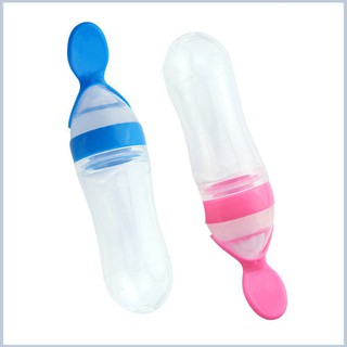  Bình thìa ăn dặm silicon cho bé - 90ml
