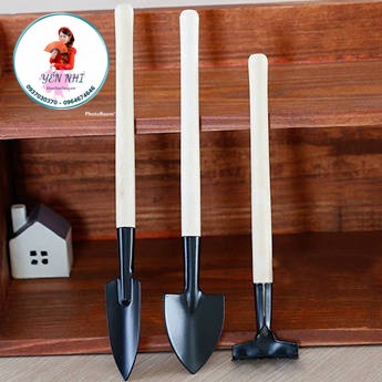 Combo 3 cây cuốc xẻng mini