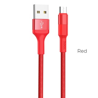 Cáp Sạc Nhanh Hoco X26 Micro USB 1m Chính Hãng