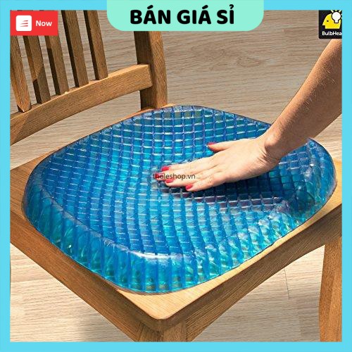 Đệm Ngồi Lót Ghế Văn Phòng 40x35cm GILA HOME Hỗ Trợ Flex Chống Trượt Tặng Kèm Vỏ Bọc