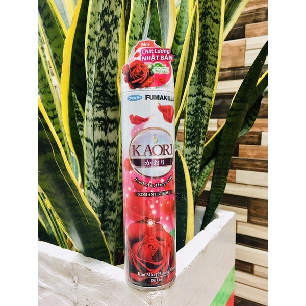 Nước hoa xịt phòng KAORI 280ml hương thơm tự nhiên dài lâu