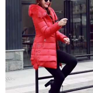 ÁO KHOÁC PHAO CỔ LÔNG CỤC BÔNG CAO CẤP