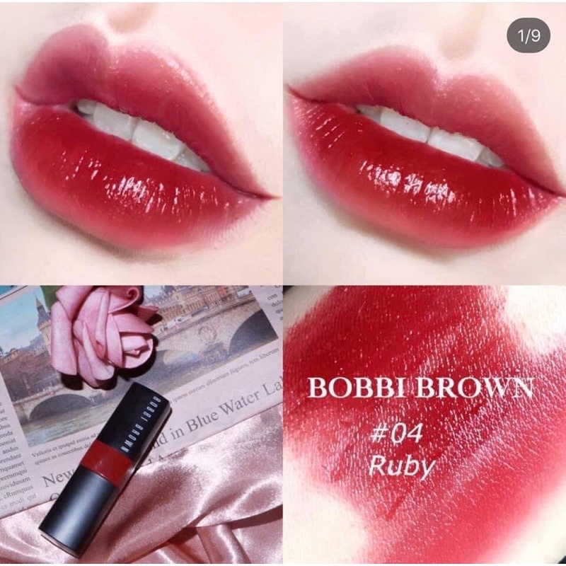 &lt;New - Mini&gt; Son Bobbi Brown Crushed Ruby sẵn