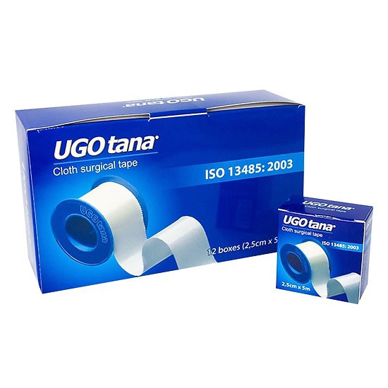 Băng dính cuộn vải lụa y tế UGOTANA
