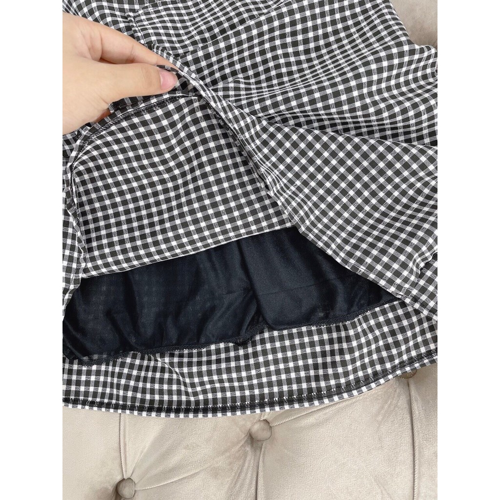 Sét Đồ Nữ , Sét Áo Phông Cô Gái Kèm Chân Váy Kẻ | BigBuy360 - bigbuy360.vn