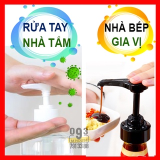 Nắp Đậy Ấn Xịt , Vòi Nhấn Bình Lọ,Vòi Xịt Siro Bartender Dụng Cụ Pha Chế Quầy Bar, Vòi Bơm,Dung Dịch Rửa Tay