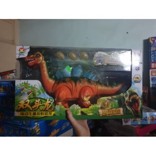 Khủng long đẻ trứng đồ chơi có âm thanh dùng pin