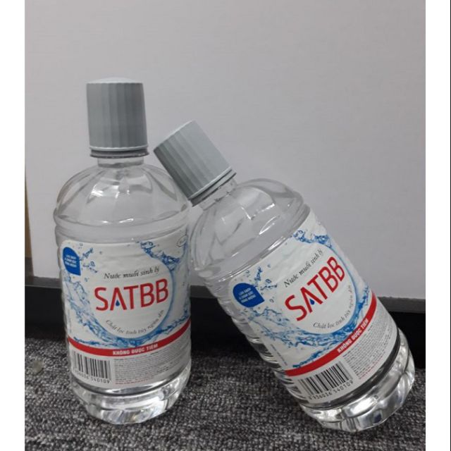 Nước muối sinh lý SATBB 550ml