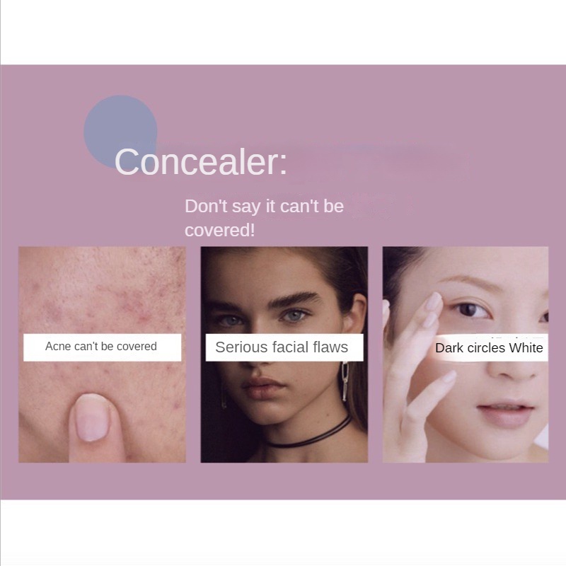 AMORTALS Bảng Che Khuyết Điểm Ba Màu Kem Che Khuyết Điểm Hàng Chính Hãng Có Mã Bảo Mật Kem Che Khuyết Điểm Vết Mụn Quầng thâm Đốm Phấn mụn trứng cá