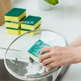 Miếng rửa chén bát, chà xoong nồi đa năng hai mặt Dura Tough - Samran