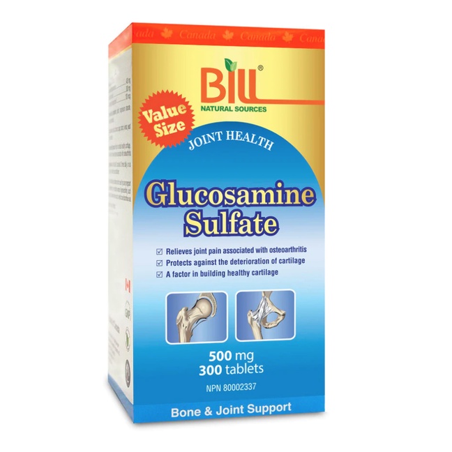 Viên uống Glucosamine Bổ Xương Khớp, Giảm Đau Khớp Thoái Hóa Khớp -HDCFamily Hộp 300 Viên