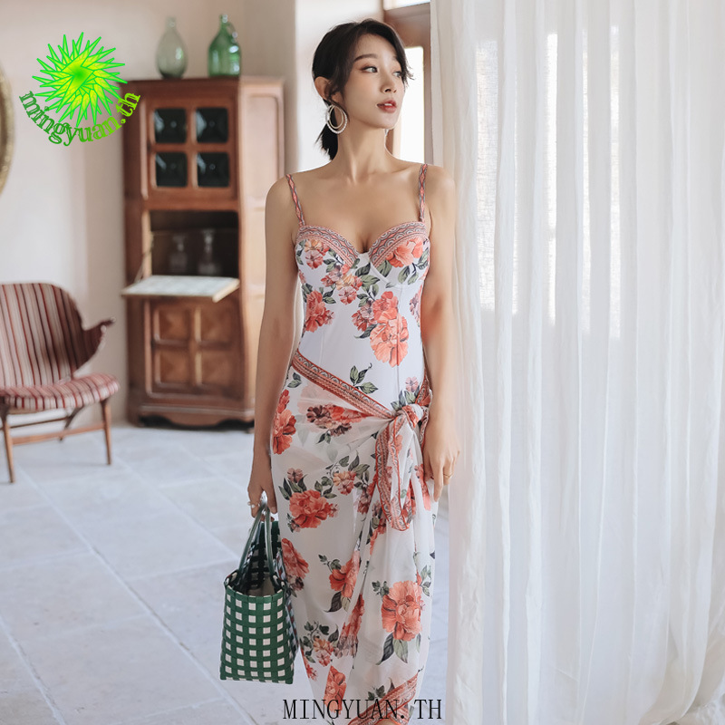 [mingyuan] 2020 swimwear one-piece small skirt swimsuit zipper | BigBuy360 - bigbuy360.vn