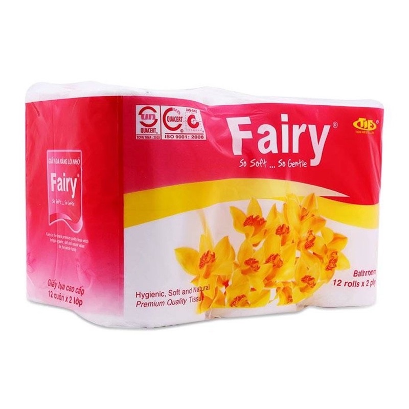 Giấy Vệ Sinh Fairy 2 Lớp 12 Cuộn