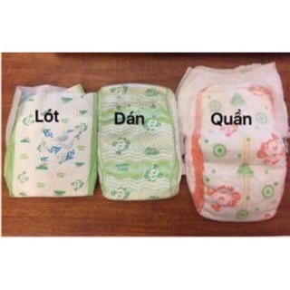 Combo 100 bỉm dán UniDry và Goodry Việt Nam size L