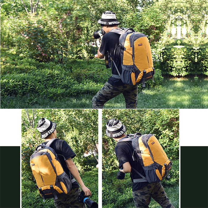 Balo du lịch đi phượt chất vải dày size lớn siêu hot C9104