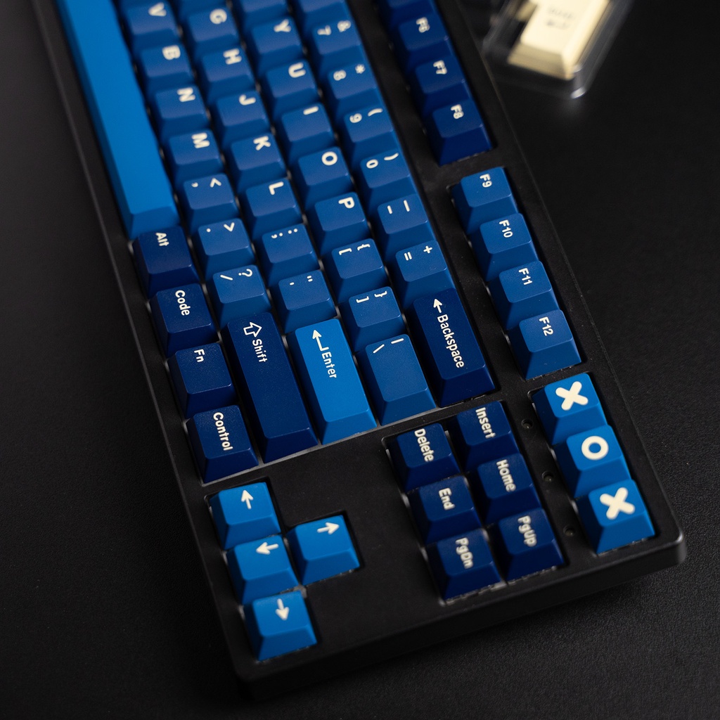 Keycap CMK Matrix 01 in doubleshot, 173 nút bàn phím cơ, cherry profile