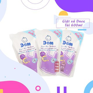 Nước giặt xả Dnee gói tím 600ml