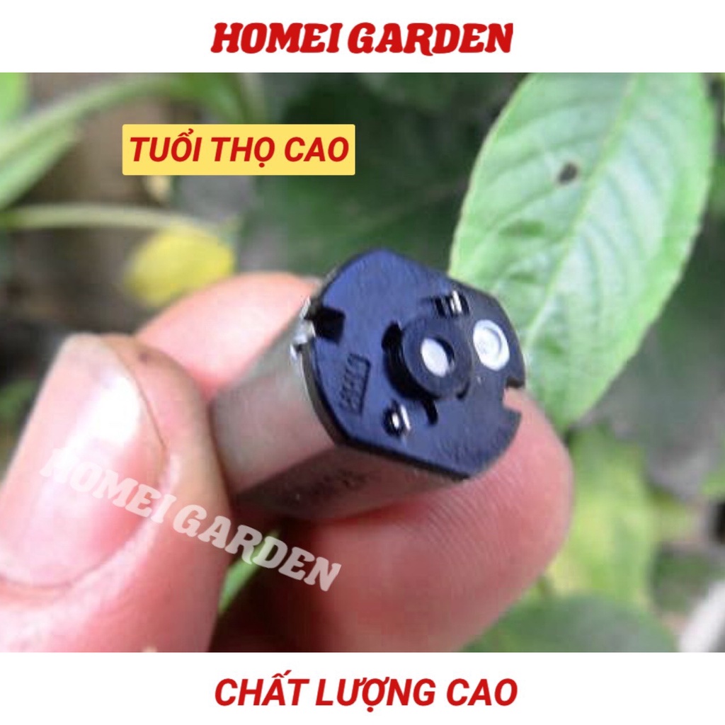 Motor mini N30 DC3V 15000 vòng / phút Cổ góp kim loại quý + bàn chải tuổi thọ cao hàng mới 100% - HM0033