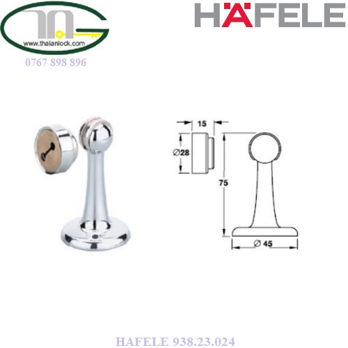 Chặn Cửa Nam Châm Hafele 938.23.024