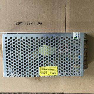 Nguồn tổ ong chuyển nguồn 220v xuống 12V 10A