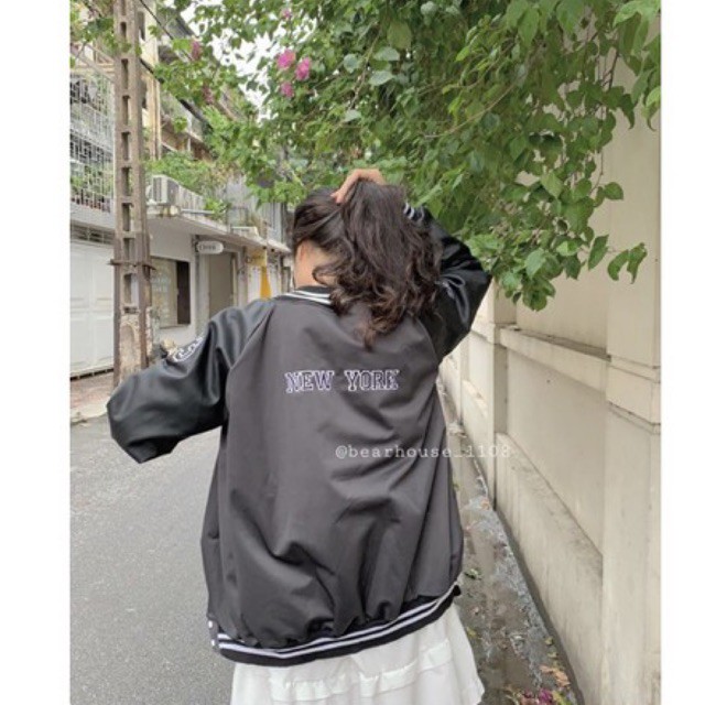 🌿 ÁO KHOÁC BOOMBER DA 🌿 ÁO KHOÁC UNISEX 🌿 | BigBuy360 - bigbuy360.vn