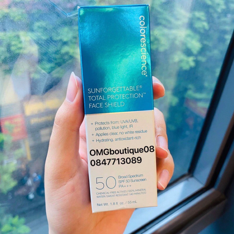 Sunforgettable Total Protection Face Shield Spf 50 PA +++