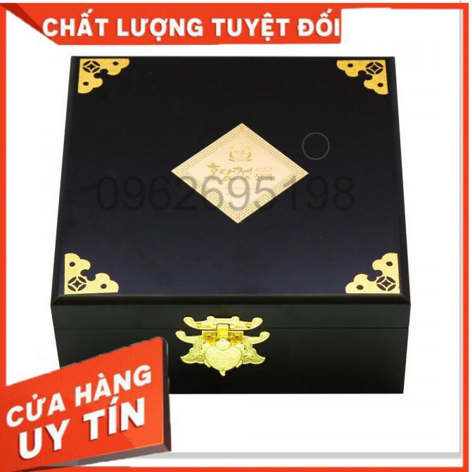 Cao Hồng Sâm 6 Năm Tuổi KANGHWA Hàn Quốc Hộp Gỗ 2 Lọ - 250g (6Year Korea Red Ginseng)