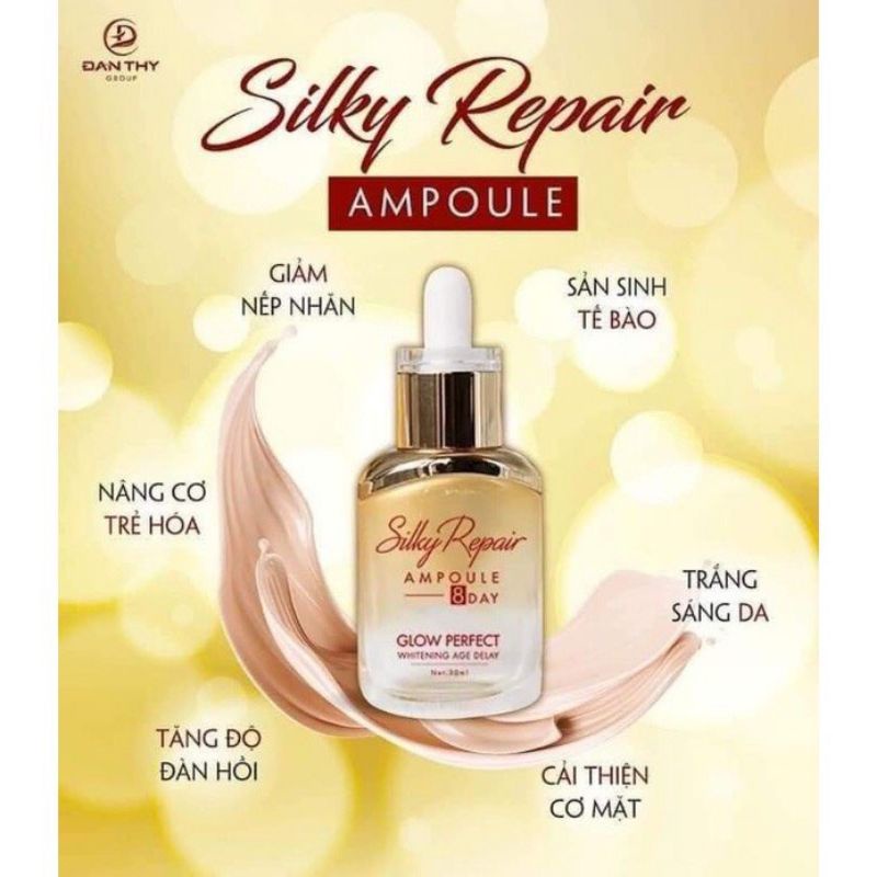 Huyết thanh tơ tắm silky repair đan thy