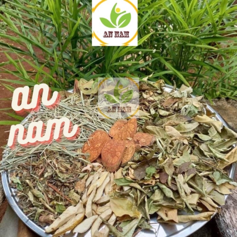 LÁ XÔNG THẢO DƯỢC AN NAM 140g cho xông và tắm