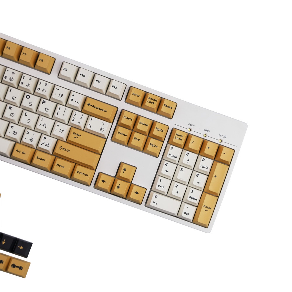 GMK Shiba Inu keycaps, 139 phím keycaps Cherry Profile DYE-SUB Cá nhân hóa GMK Keycaps cho bàn phím cơ