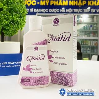 Sữa rửa mặt cho da dầu mụn Quatid GSV 120ml