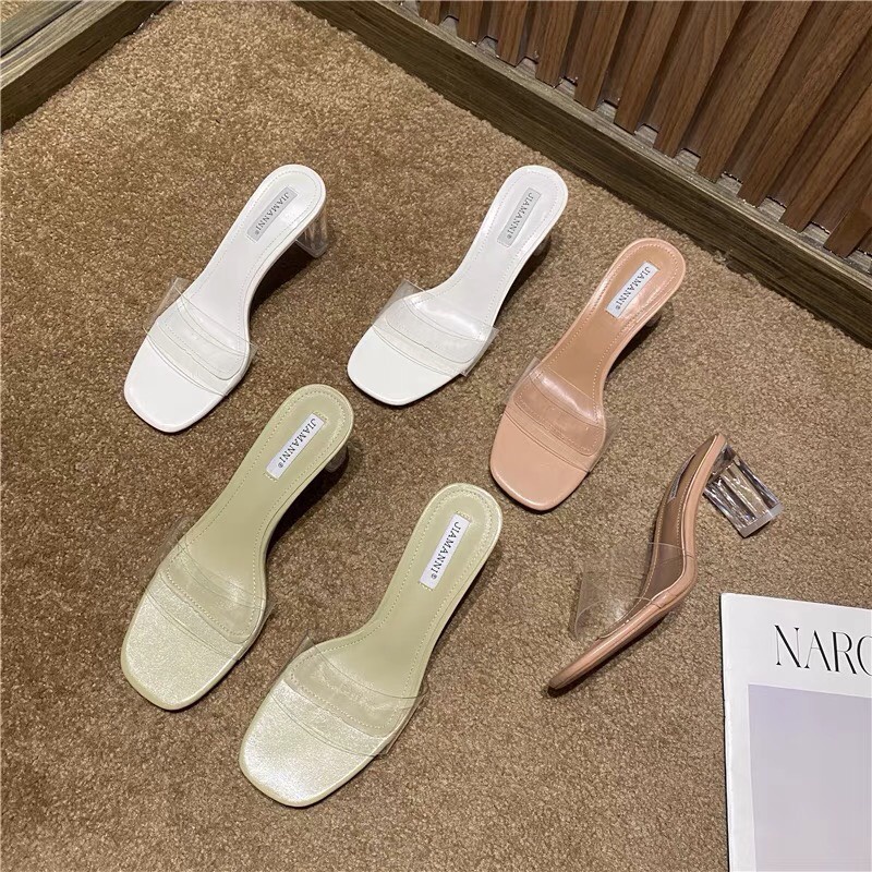 (HÓT QUÁ NÈ) Giày dép cao gót quai ngang tiện lợi