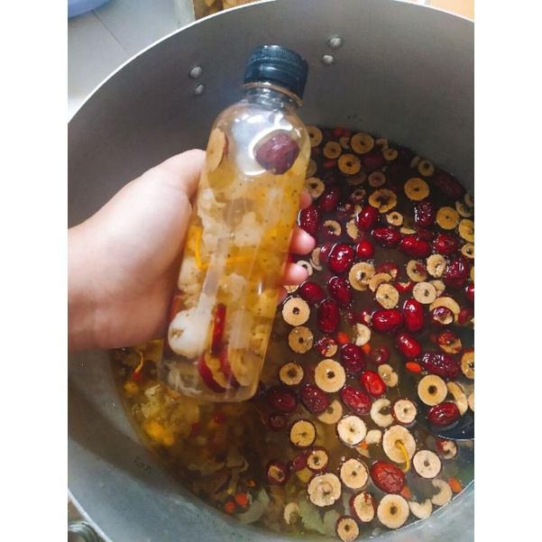 COMBO 10 set chè dưỡng nhan 13 vị 450g - tặng kèm 10 túi táo