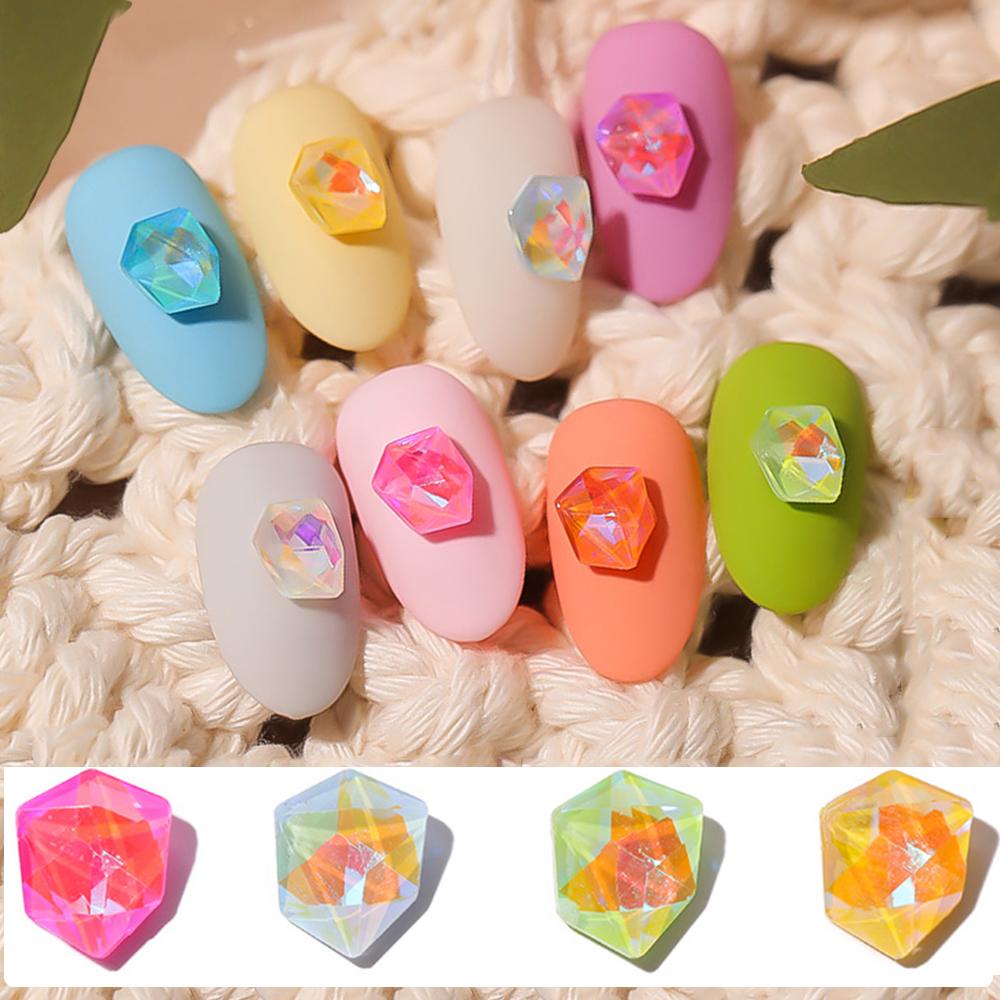 OCEANMAP Phụ Kiện Đá 3D Trang Trí Móng Tay Nghệ Thuật