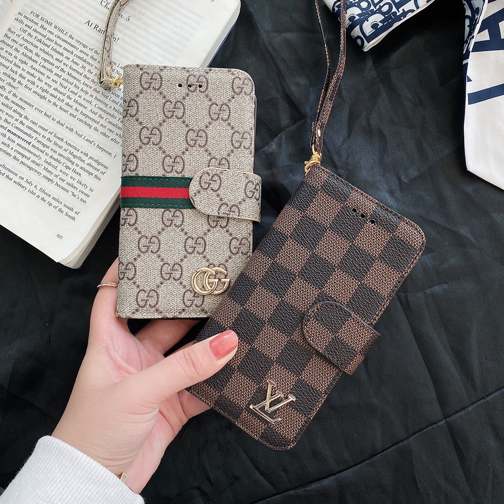 (HOT) BAO DA LV GUCCI Dành Cho  iPhone12 MIni 11 Pro Max XSMax XR Xs i6/7/8-ban.glass