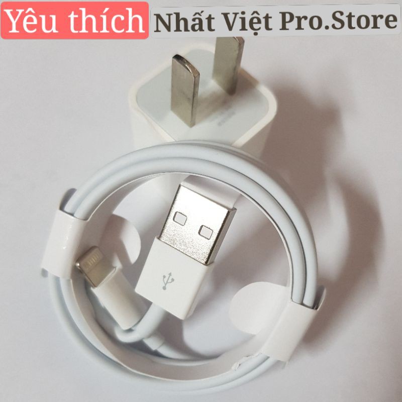 Bộ cốc sạc + dây sạc iphone chính hãng 6s 7s 8s 8plu X Xmas iphone 11